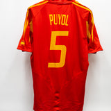 Spain 2004 Puyol Home Kit (L)