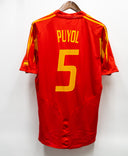 Spain 2004 Puyol Home Kit (L)