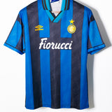Inter Milan 1994-95 Bergkamp Home Kit (M)