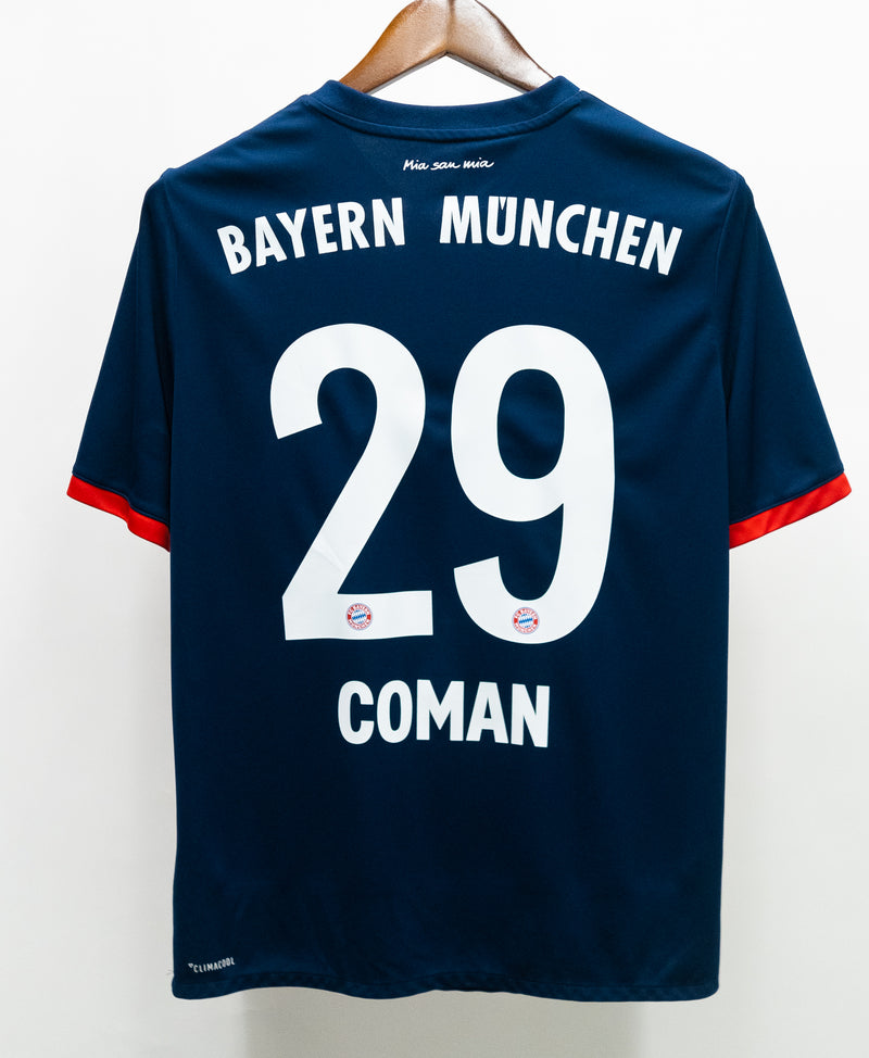 Bayern Munchen 2017-18 Coman Away Kit (YXL)