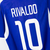 Brazil 2002 Rivaldo Away Kit (L)
