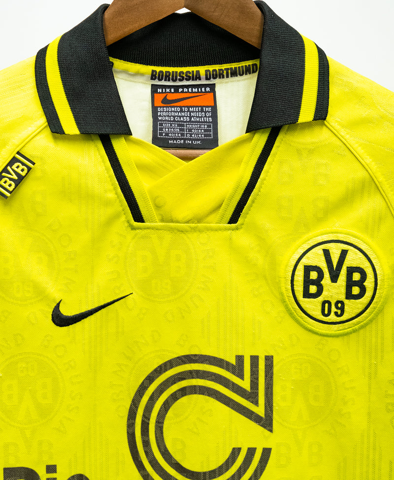 Borussia Dortmund 1996-97 Home Kit (XS)