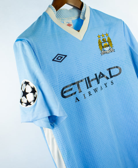 Manchester City 2011-12 Kun Aguero Home Kit (M)