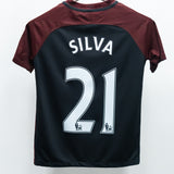 Manchester City 2016-17 Silva Away Kit (YL)