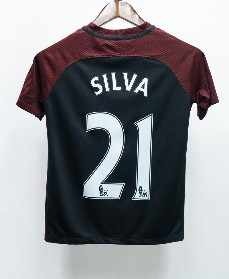 Manchester City 2016-17 Silva Away Kit (YL)