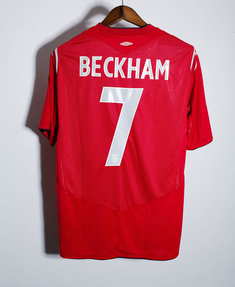 England 2004 Beckham Away Kit (L)