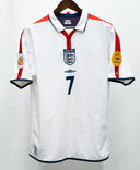 England 2004 Beckham Home Kit (L)