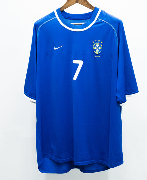 Brazil 2000 Ronaldinho Away Kit (XL)