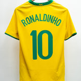 Brazil 2008 Ronaldinho Home Kit (S)