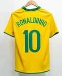 Brazil 2008 Ronaldinho Home Kit (S)