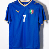 Italy 2008 Del Piero Home Kit (S)