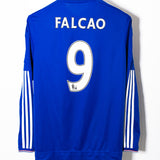 Chelsea 2015-16 Falcao Long Sleeve Home Kit (M)
