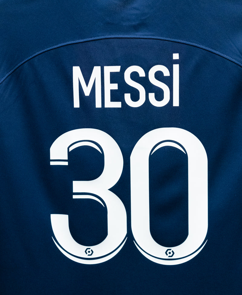 PSG 2022-23 Messi Long sleeve Home Kit (M)