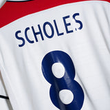England 2004 Scholes Home Kit (L)