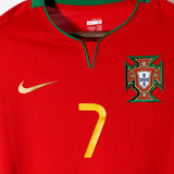 Portugal 2008 Ronaldo Home Kit (S)