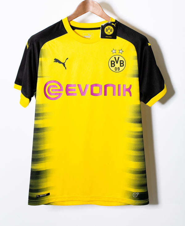 Borussia Dortmund 2017-18 Pulisic European Home Kit NWT (M)