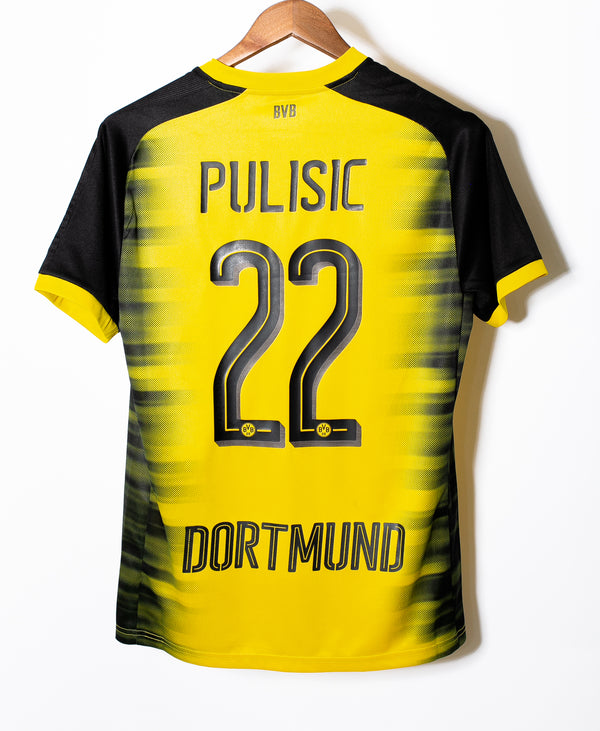 Borussia Dortmund 2017-18 Pulisic European Home Kit NWT (M)