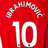 Manchester United 2017-18 Ibrahimovic Home Kit (L)