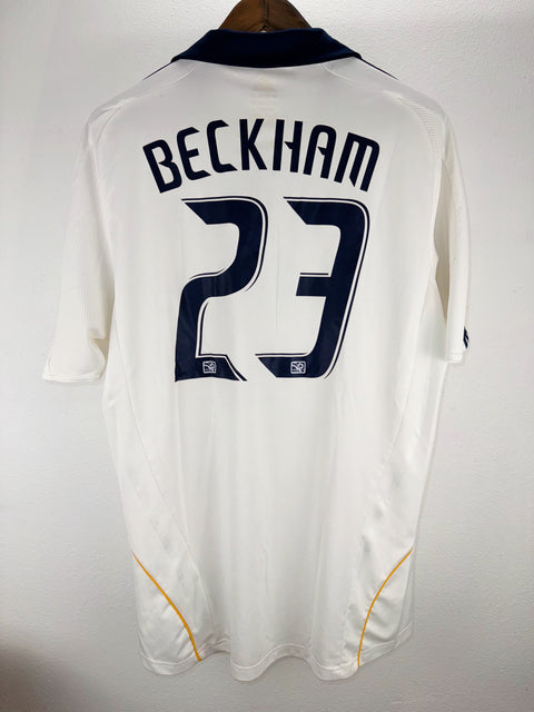 LA Galaxy 2008-09 Beckham Home Kit (L)