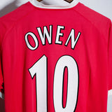 Liverpool 2002-03 Owen European Home Kit (L)