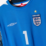 England 2004 James Long Sleeve GK Kit (L)