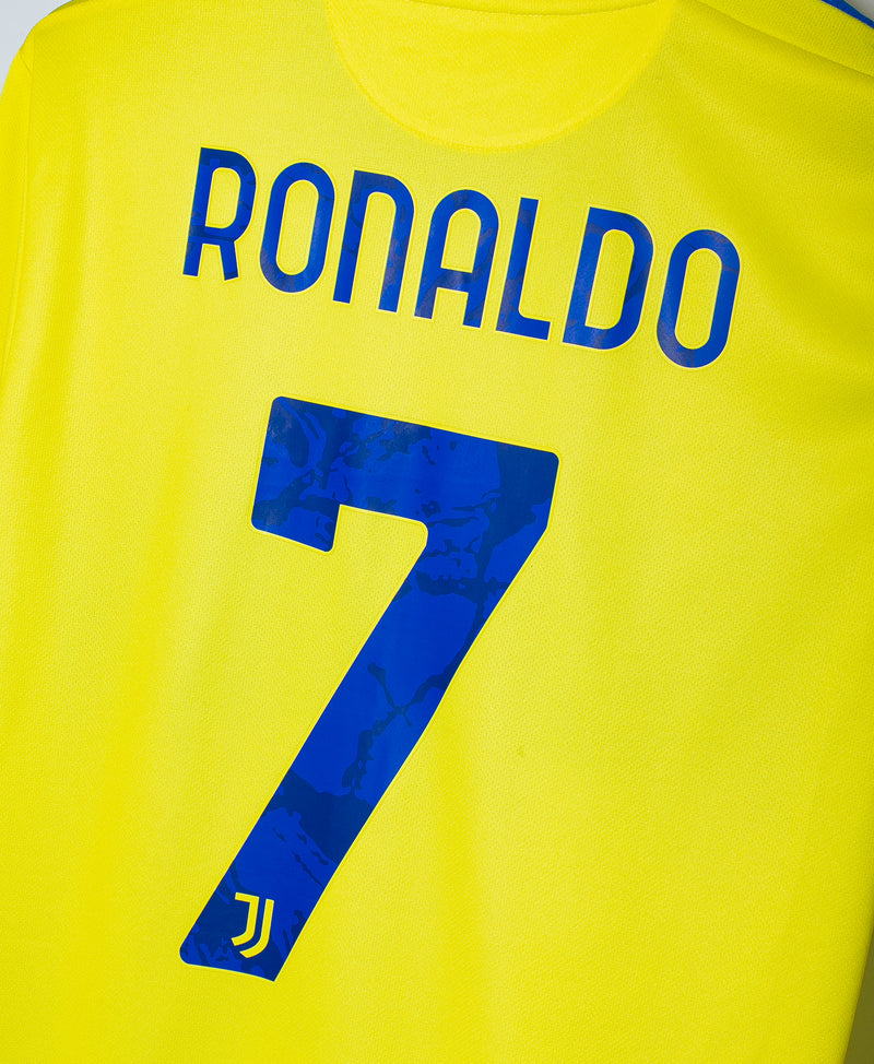 Juventus 2021-22 Ronaldo Third Kit NWT (M)