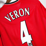Manchester United 2000-02 Veron Home Kit (XL)