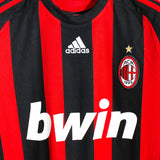 AC Milan 2008-09 Ronaldinho Home Kit (M)