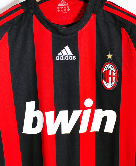 AC Milan 2008-09 Ronaldinho Home Kit (M)