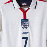 England 2004 Beckham Home Kit (L)