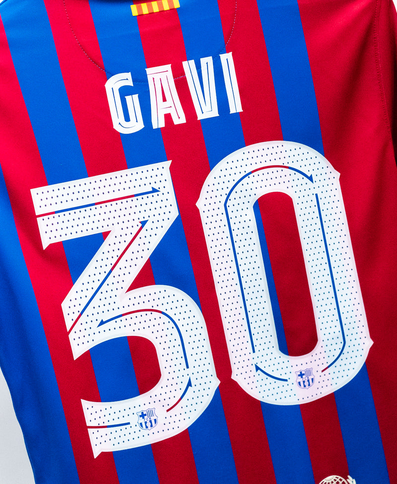 Barcelona 2021-22 Gavi Home Kit (M)