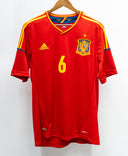 Spain 2012 A. Iniesta Home Kit w/ Tags (L)