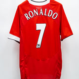 Manchester United 2004-06 Ronaldo Home Kit (XL)