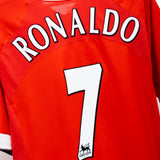 Manchester United 2004-06 Ronaldo Home Kit (XL)