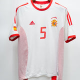 Spain 2002 Puyol Away Kit (L)