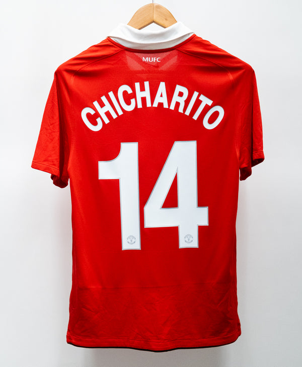 Manchester United 2010-11 Chicharito Home Kit (S)