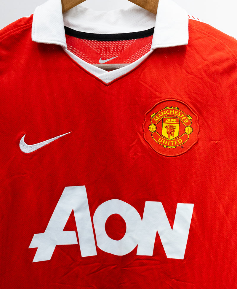 Manchester United 2010-11 Chicharito Home Kit (S)