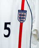England 2002 Ferdinand Home Kit (L)