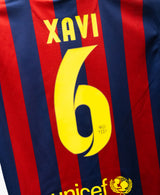 Barcelona 2013-14 Xavi Home Kit (M)