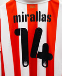 Olympiacos Piraeus 2011-12 Mirallas Home Kit (2XL)