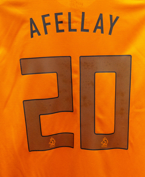 Netherlands 2012 Afellay Home Kit (L)