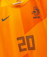 Netherlands 2012 Afellay Home Kit (L)