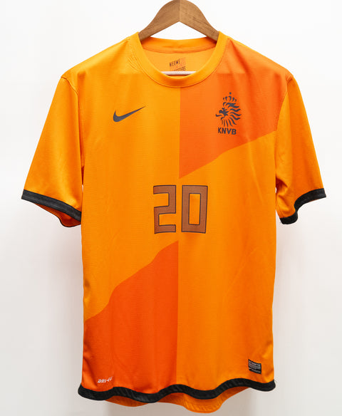 Netherlands 2012 Afellay Home Kit (L)