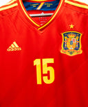 Spain 2012 Sergio Ramos Home Kit w/ tags (L)