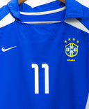 Brazil 2002 Ronaldinho Away Kit (L)