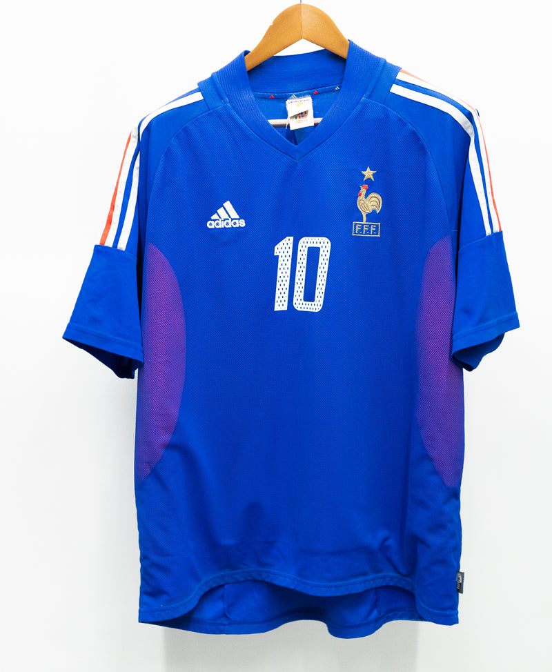 France 2002 Zidane Home Kit (2XL)