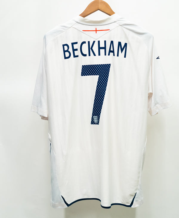 England 2008 Beckham Home Kit (2XL)