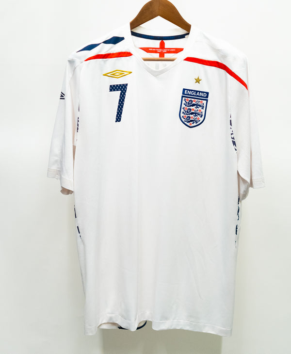 England 2008 Beckham Home Kit (2XL)