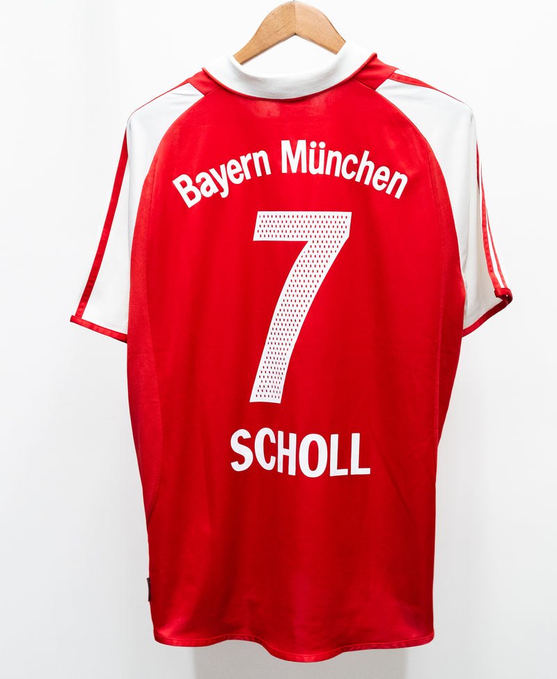 Bayern Munchen 2003-04 Scholl Home Kit (L)