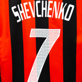 AC Milan 2003-04 Shevchenko Player Issue Home Kit (M)